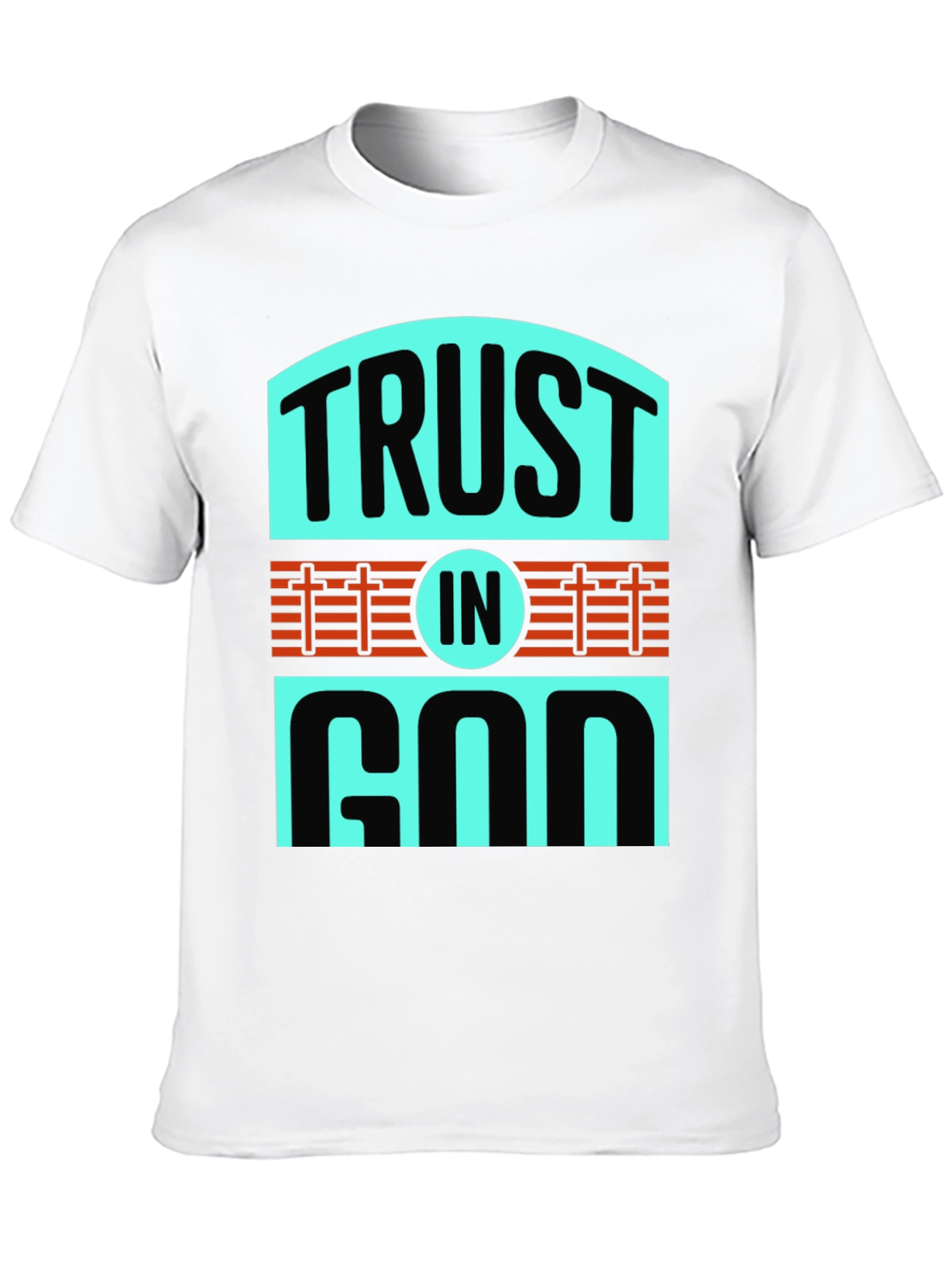 Trust in God Graphic Tee - Christian Faith T-Shirt