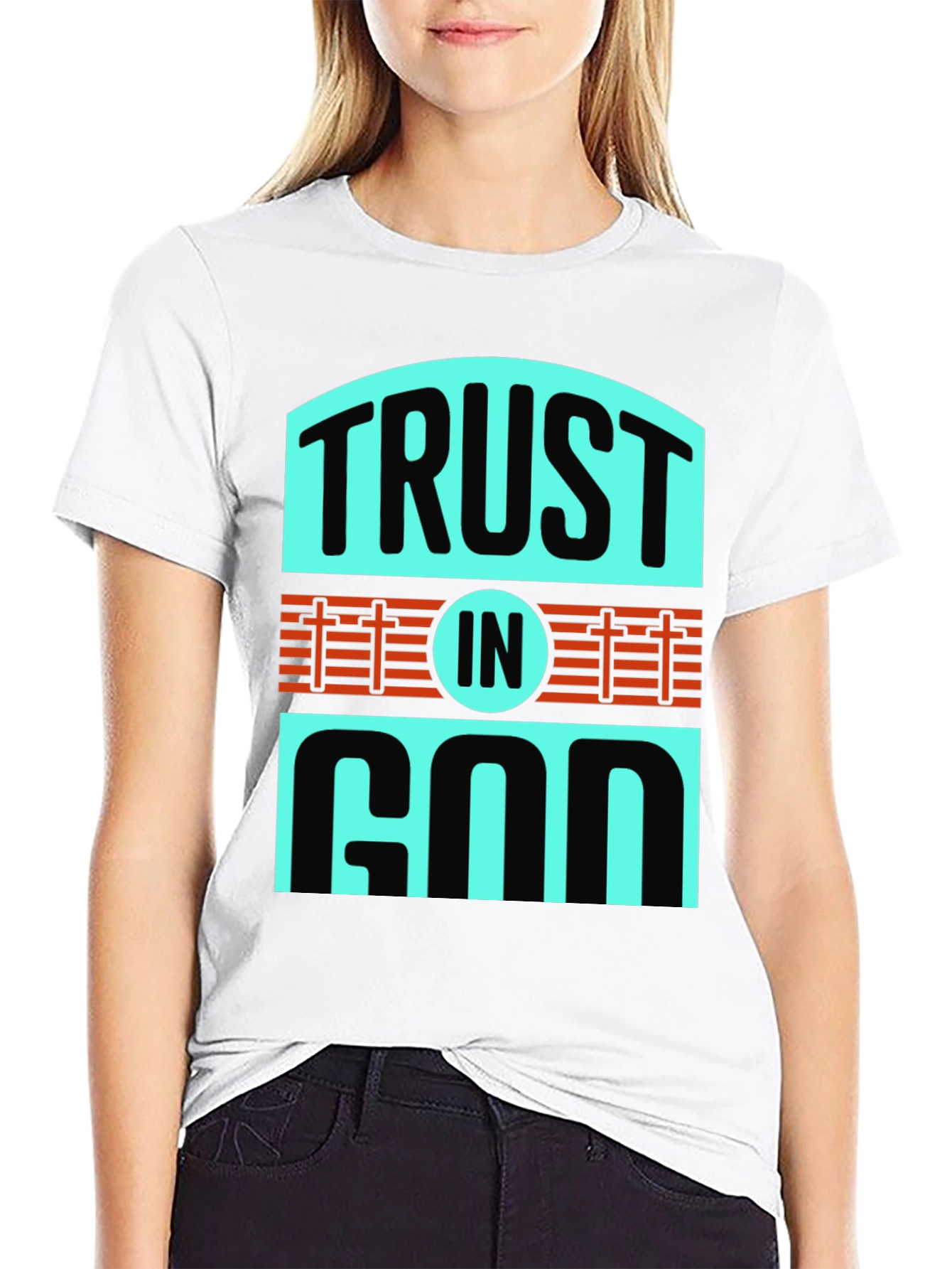 Trust in God Graphic Tee - Christian Faith T-Shirt
