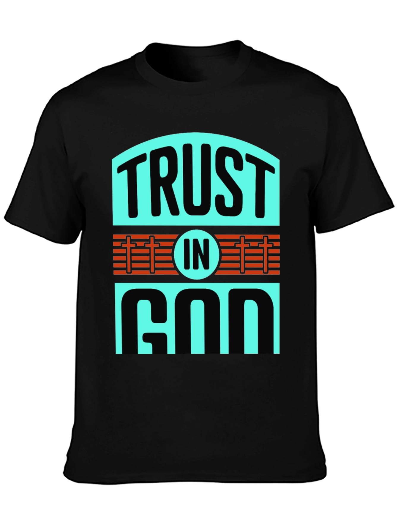 Trust in God Graphic Tee - Christian Faith T-Shirt