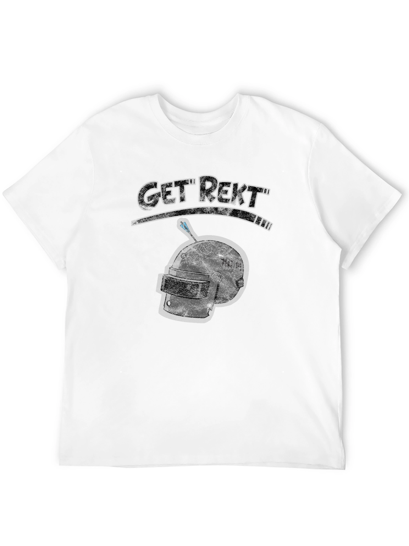 Get Rekt Gaming T-Shirt - Black