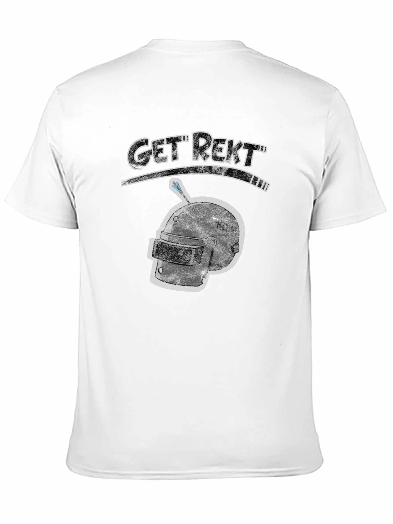 Get Rekt Gaming T-Shirt - Black