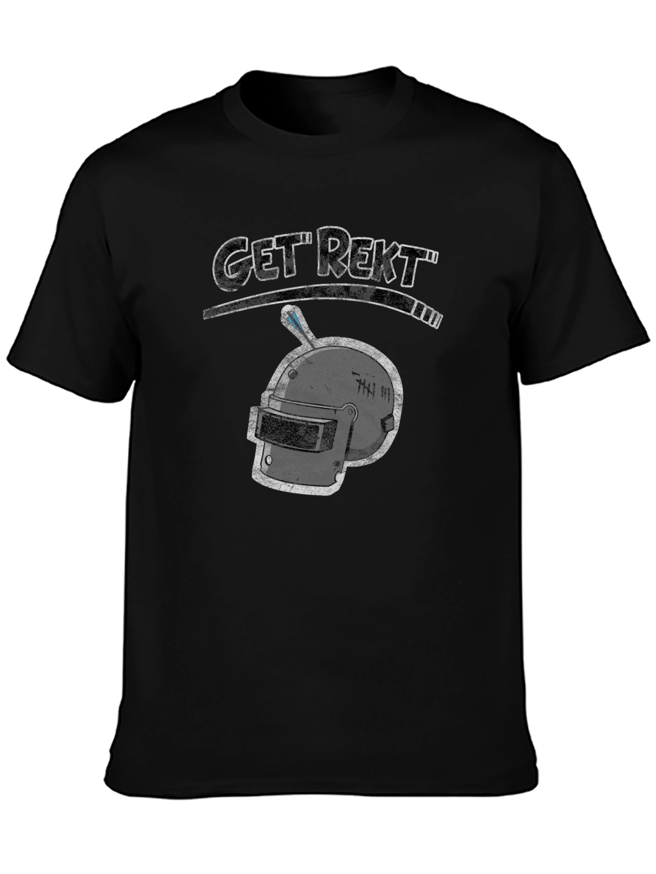 Get Rekt Gaming T-Shirt - Black