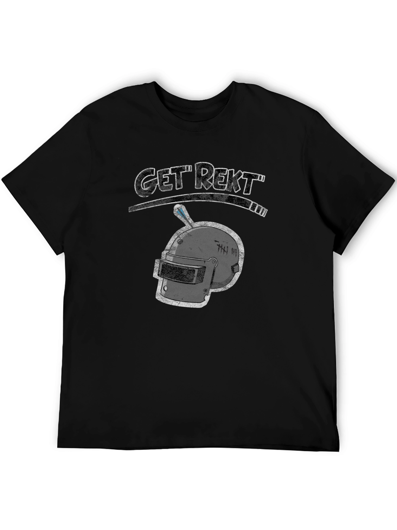 Get Rekt Gaming T-Shirt - Black