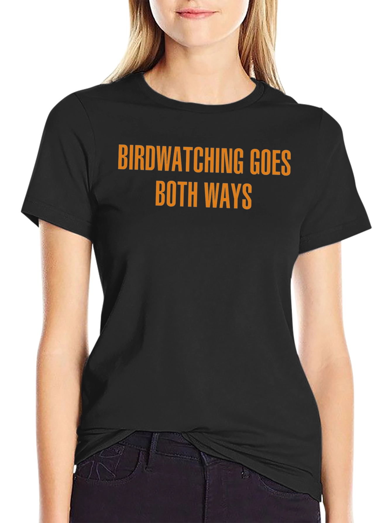 Birdwatching Goes Both Ways Graphic Tee