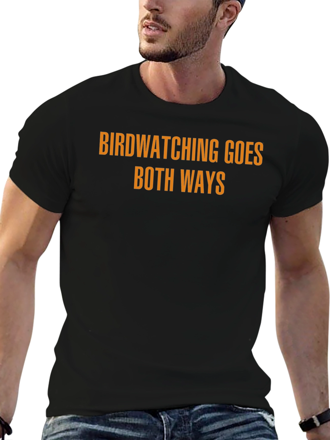 Birdwatching Goes Both Ways Graphic Tee