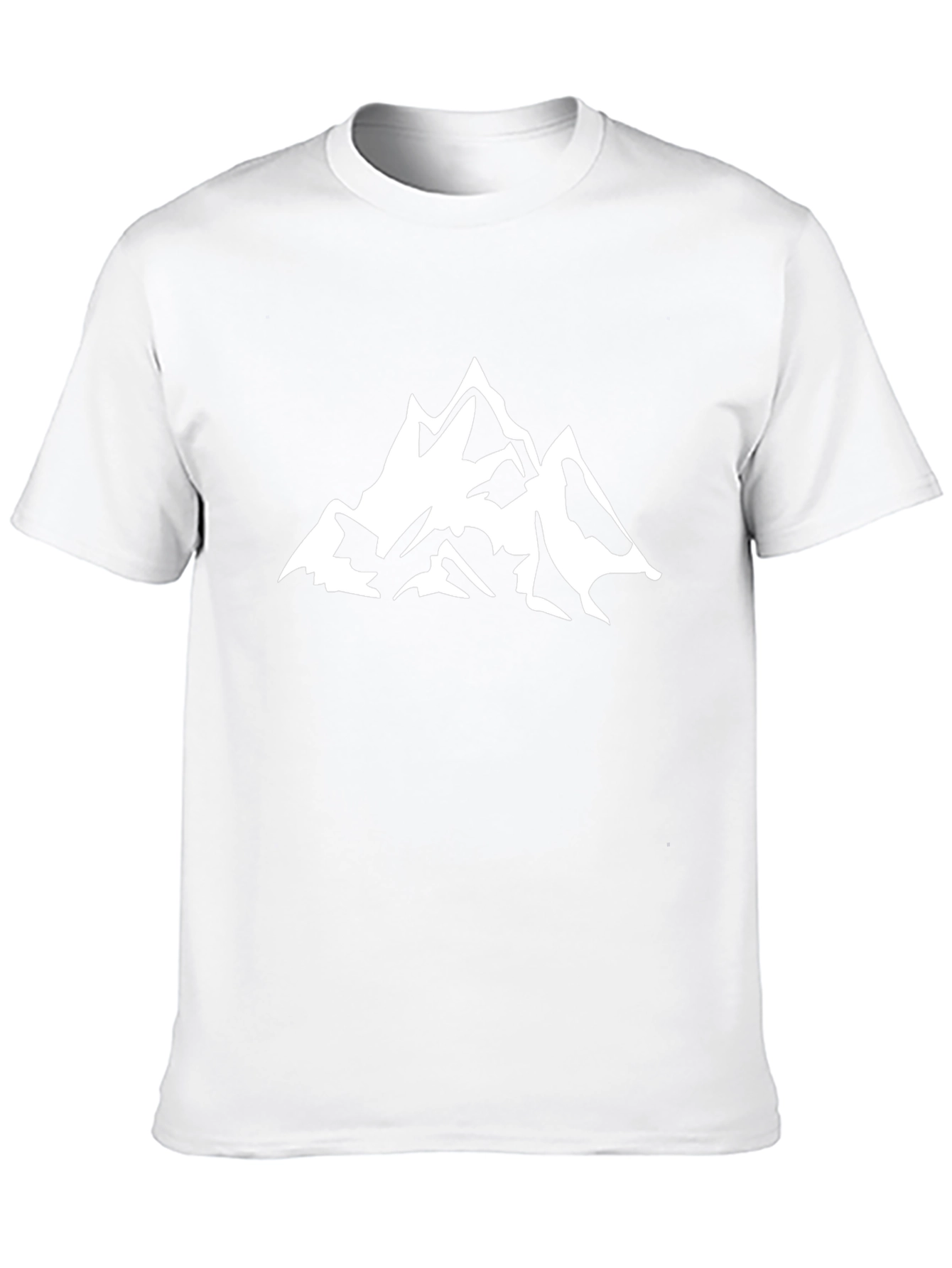 Mountain Peak Graphic Tee - Black