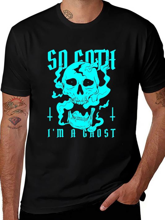 So Goth Im a Ghost Graphic Tee