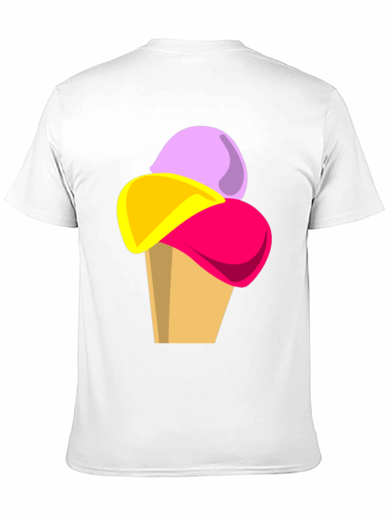Ice Cream Graphic Tee - Fun Casual T-Shirt