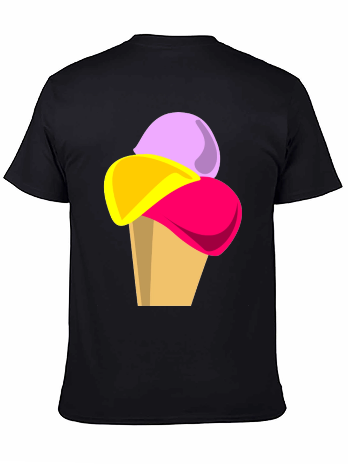 Ice Cream Graphic Tee - Fun Casual T-Shirt