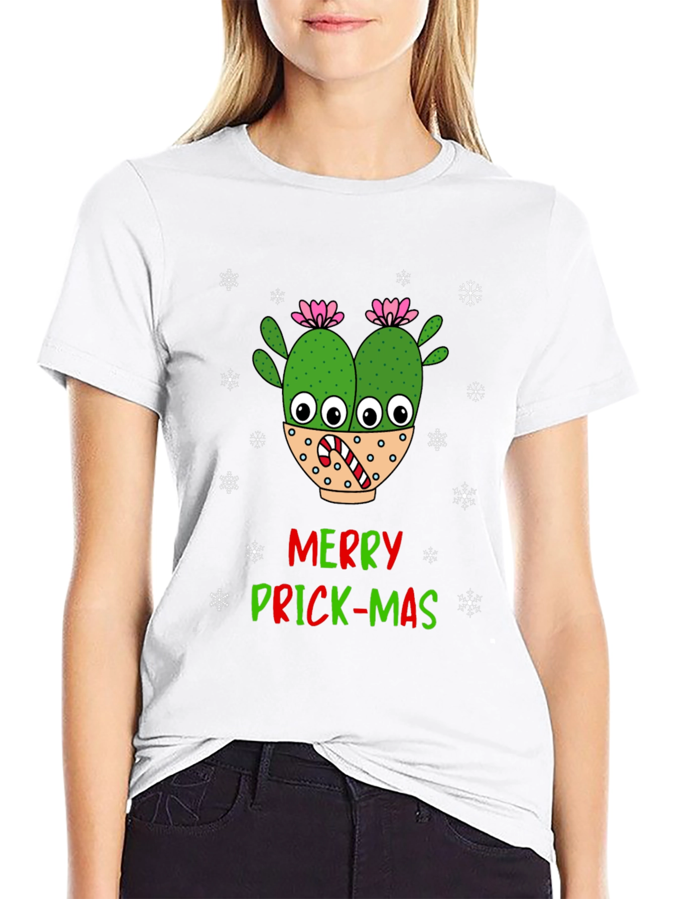 Merry Prick-Mas Cactus T-Shirt