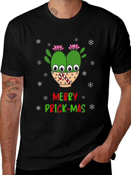 Merry Prick-Mas Cactus T-Shirt