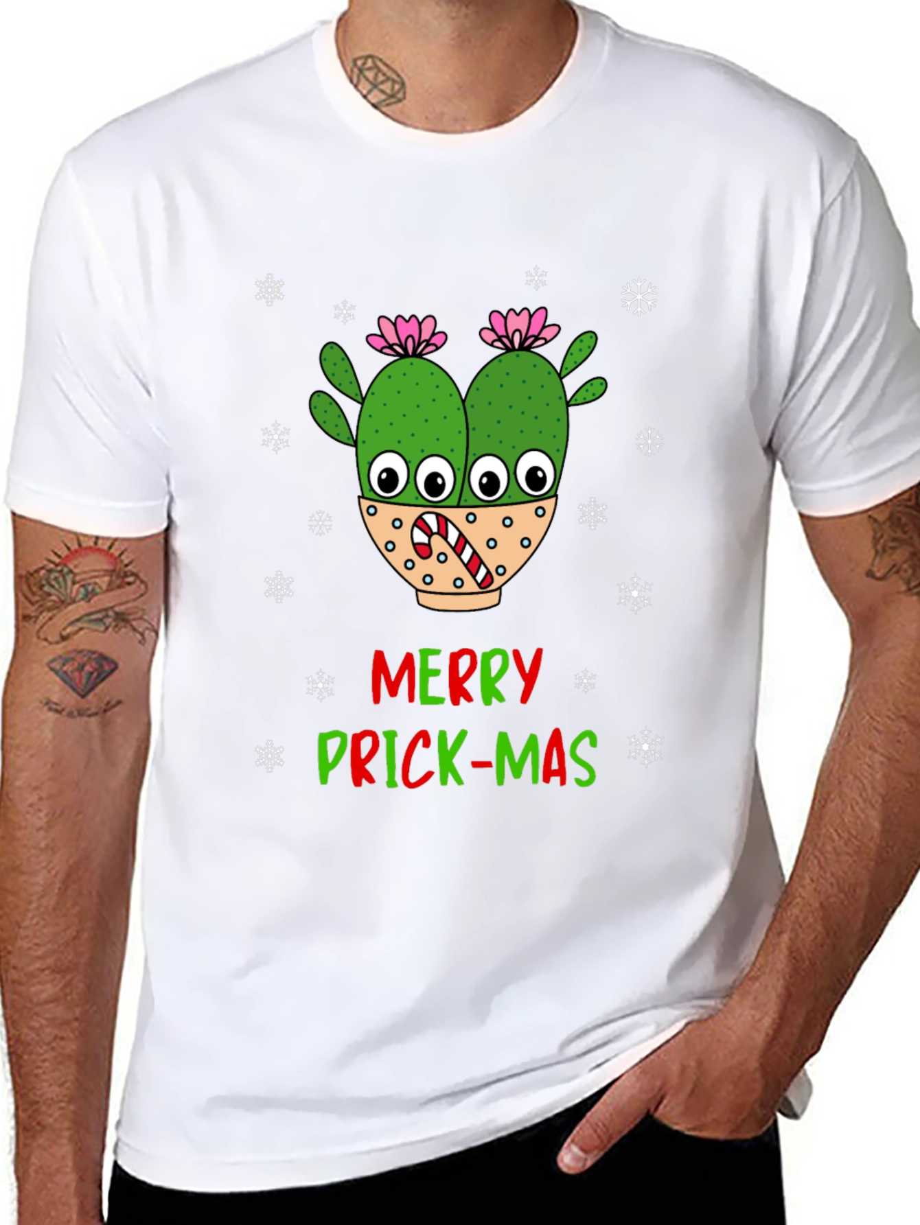 Merry Prick-Mas Cactus T-Shirt