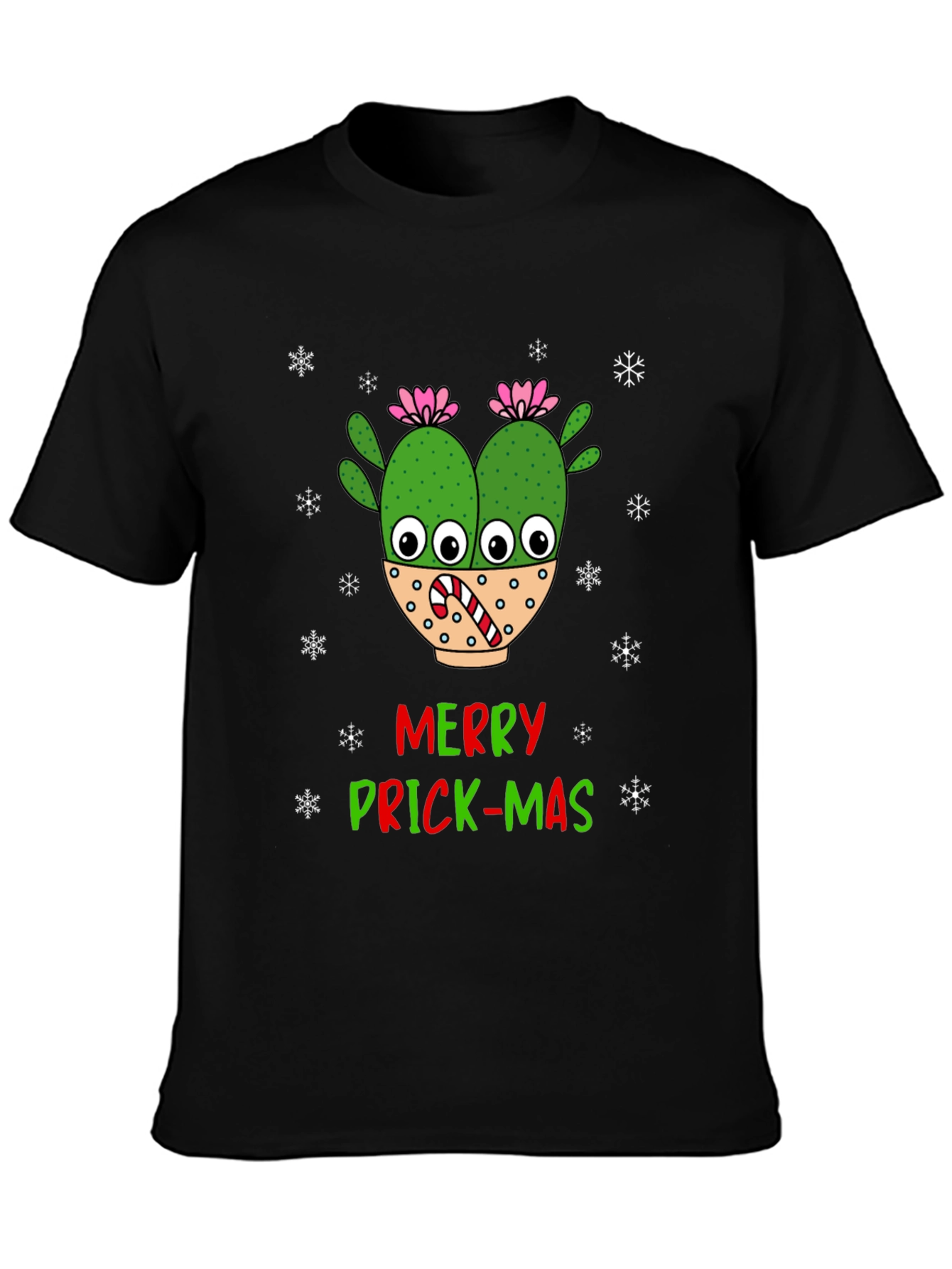 Merry Prick-Mas Cactus T-Shirt