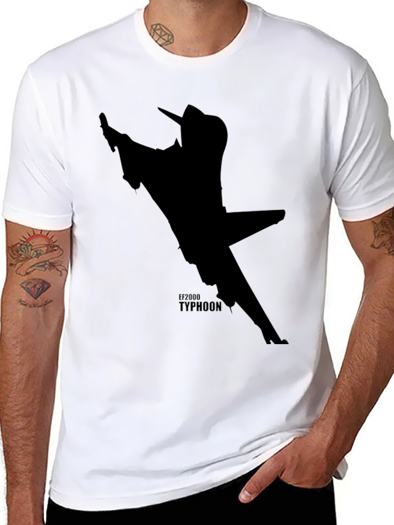 EF2000 Typhoon Jet Black T-Shirt