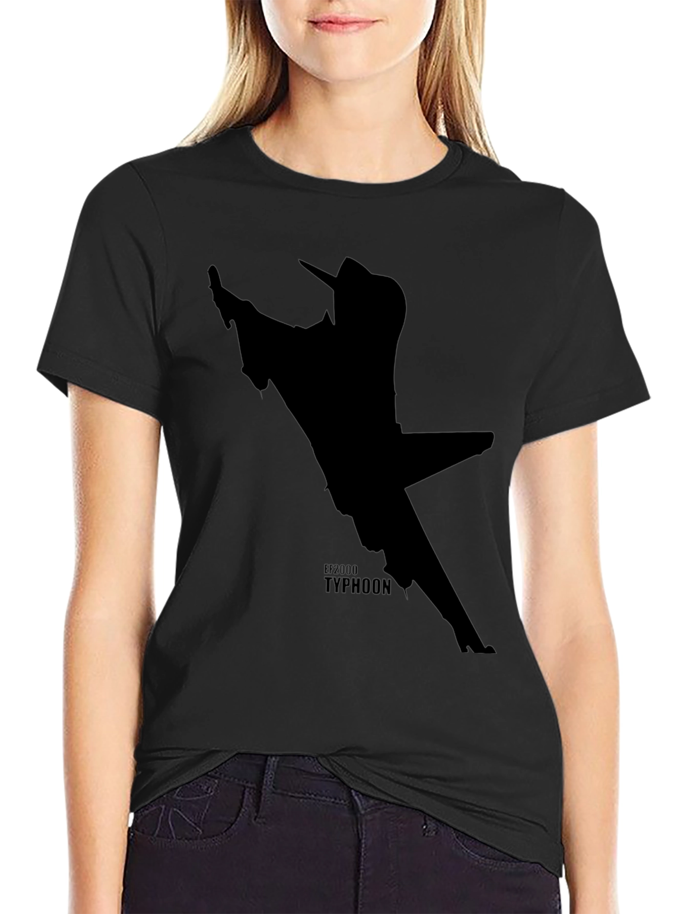 EF2000 Typhoon Jet Black T-Shirt
