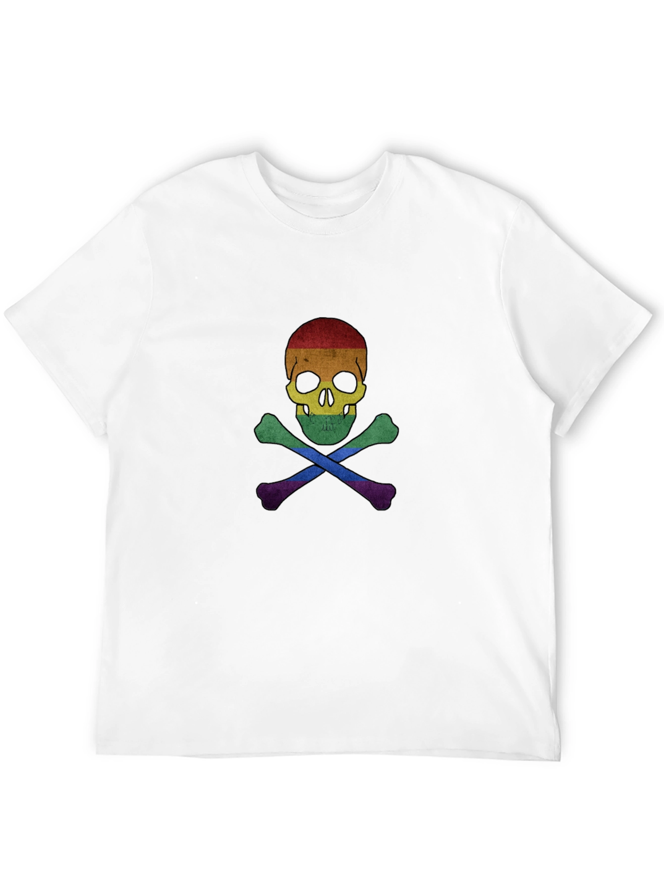Rainbow Pride Skull & Crossbones T-Shirt