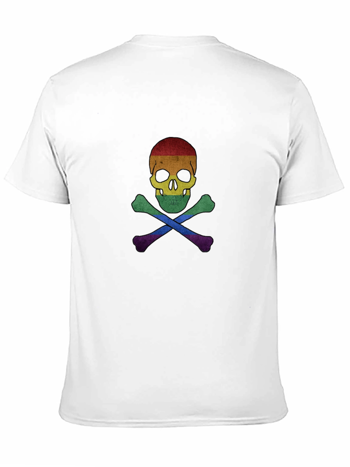 Rainbow Pride Skull & Crossbones T-Shirt