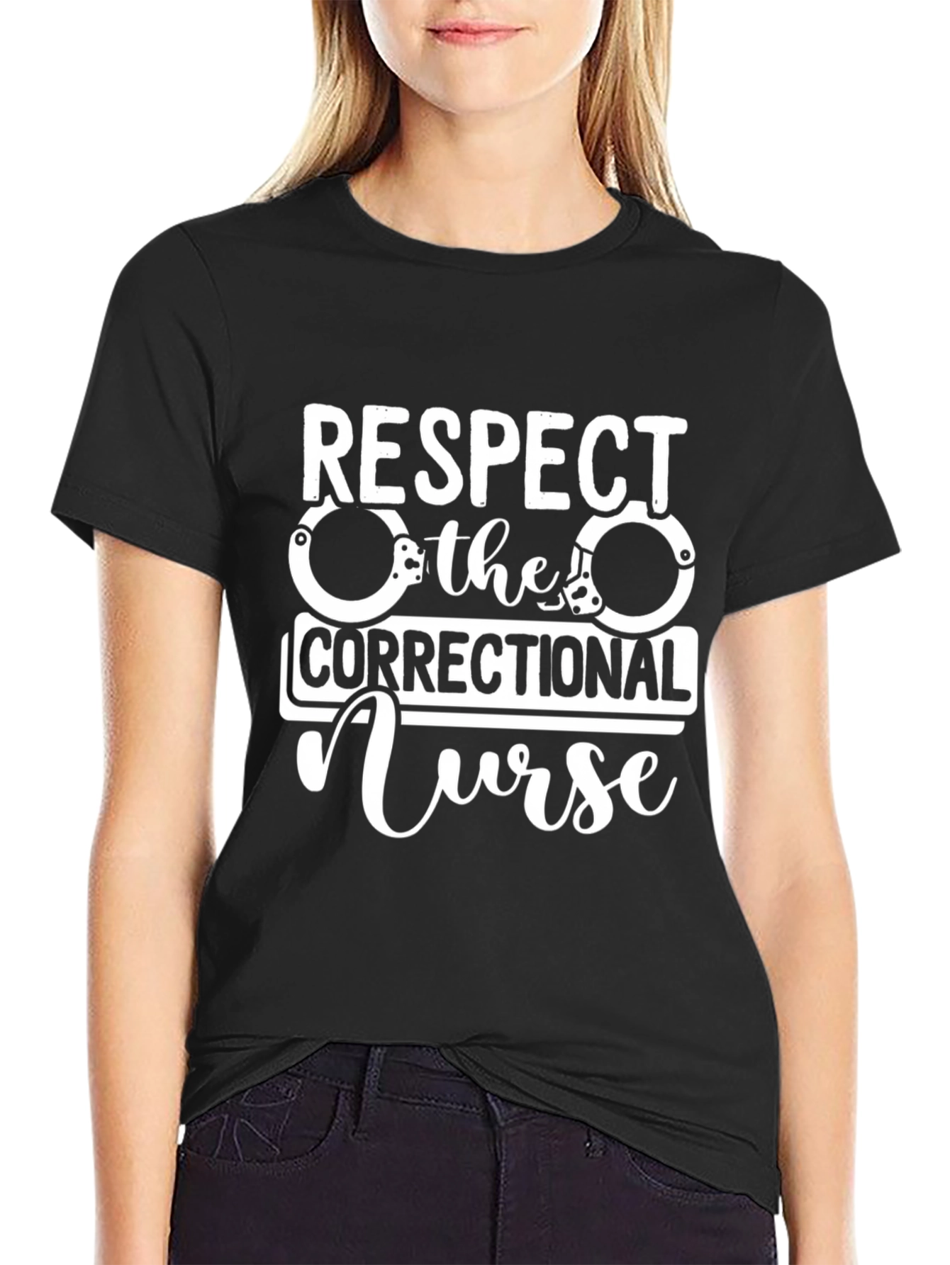 Respect the Correctional Nurse T-Shirt