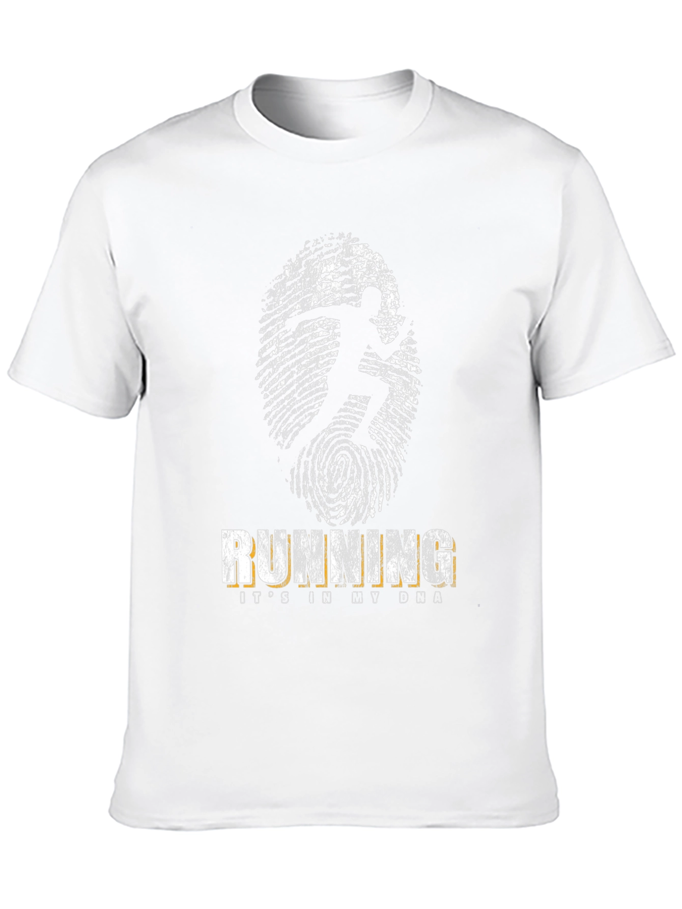 Running DNA Black T-Shirt for Runners