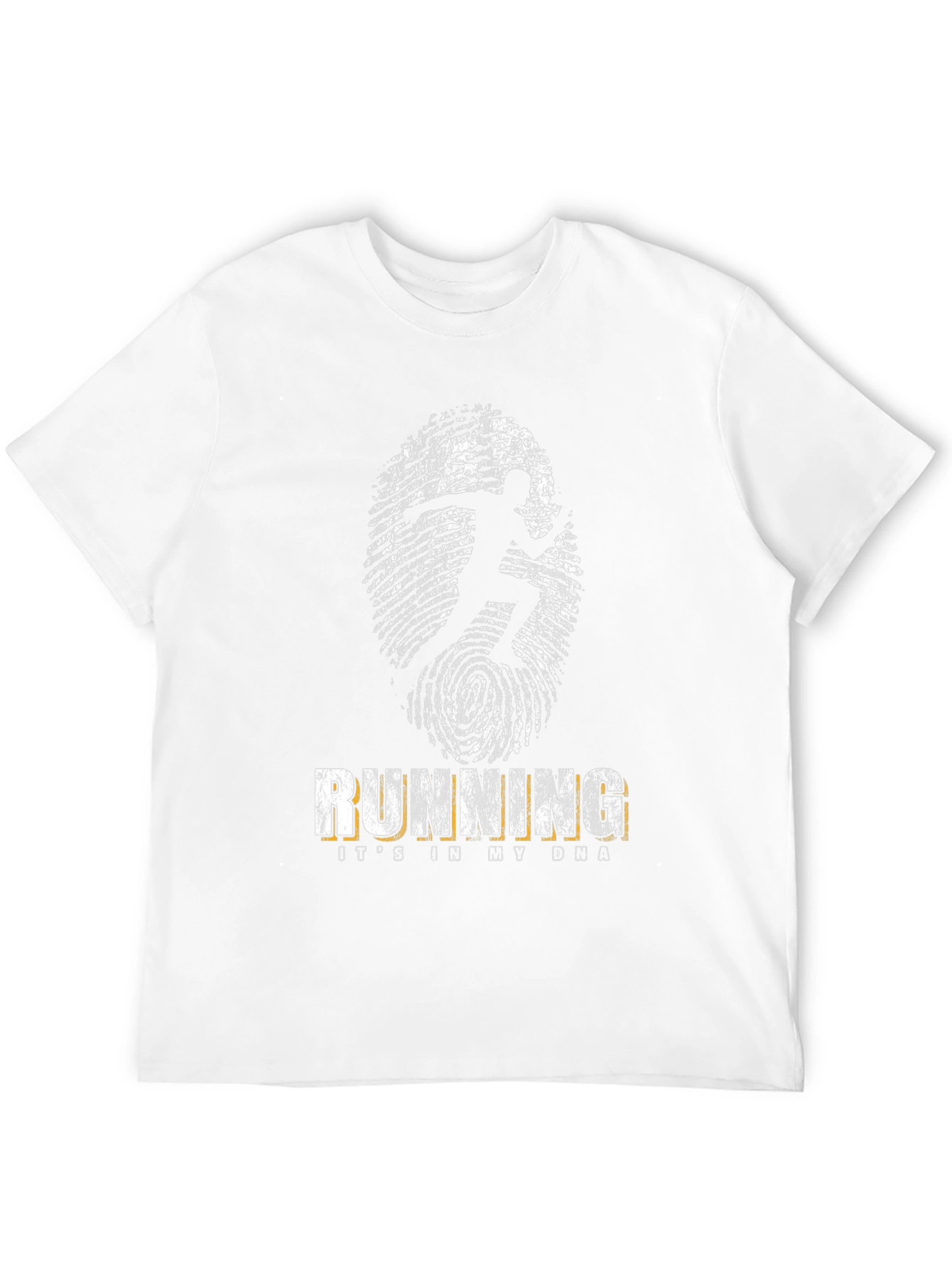 Running DNA Black T-Shirt for Runners