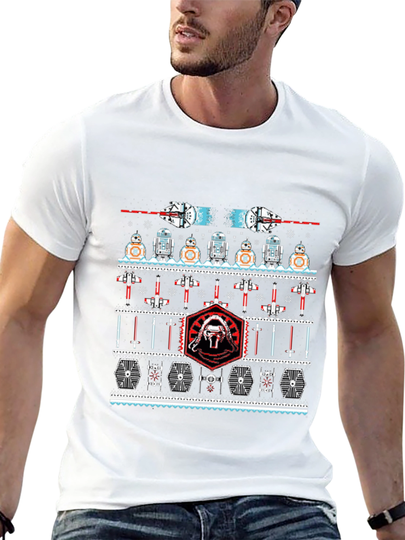 Star Wars Ugly Christmas Sweater T-Shirt
