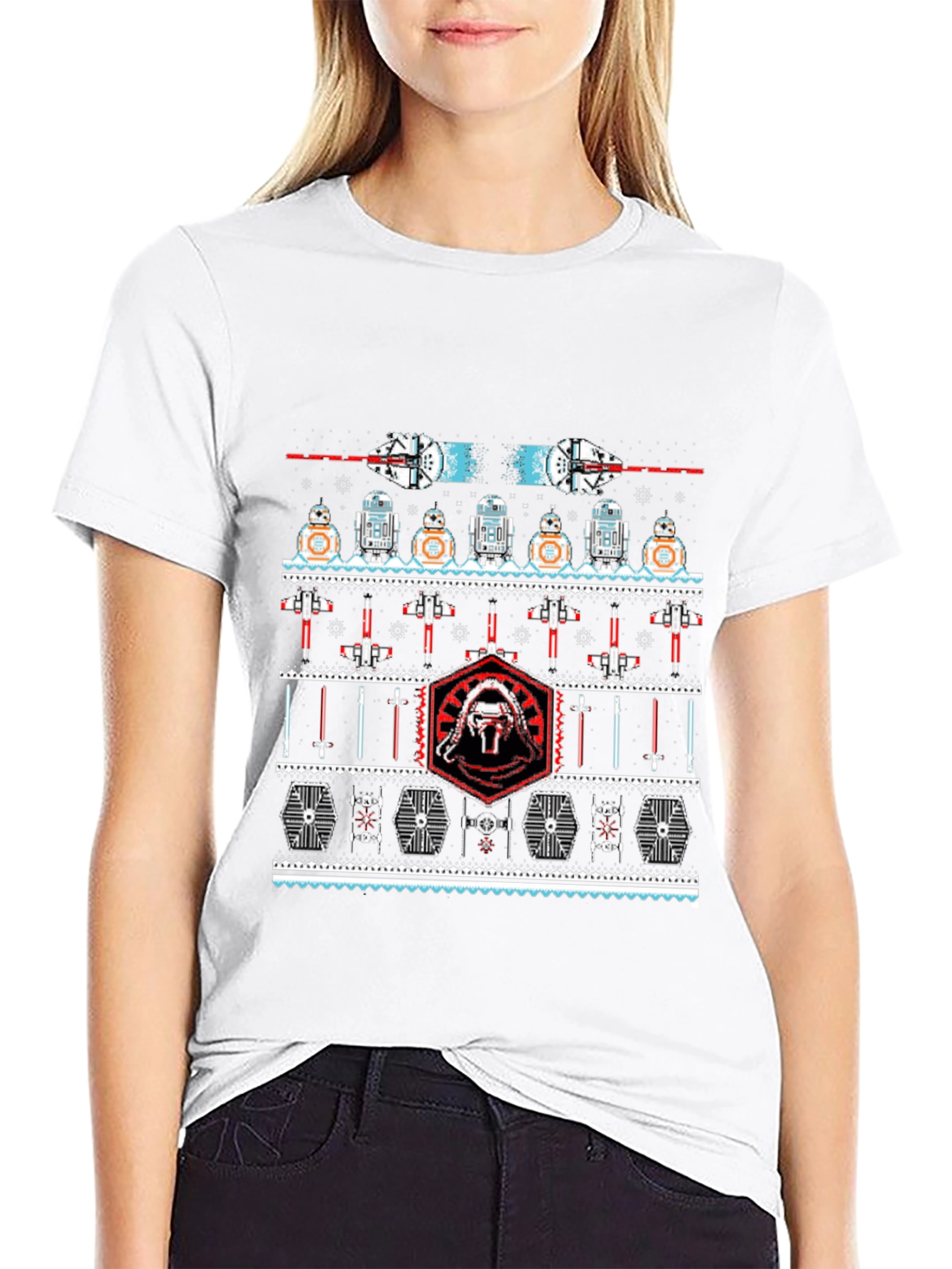 Star Wars Ugly Christmas Sweater T-Shirt