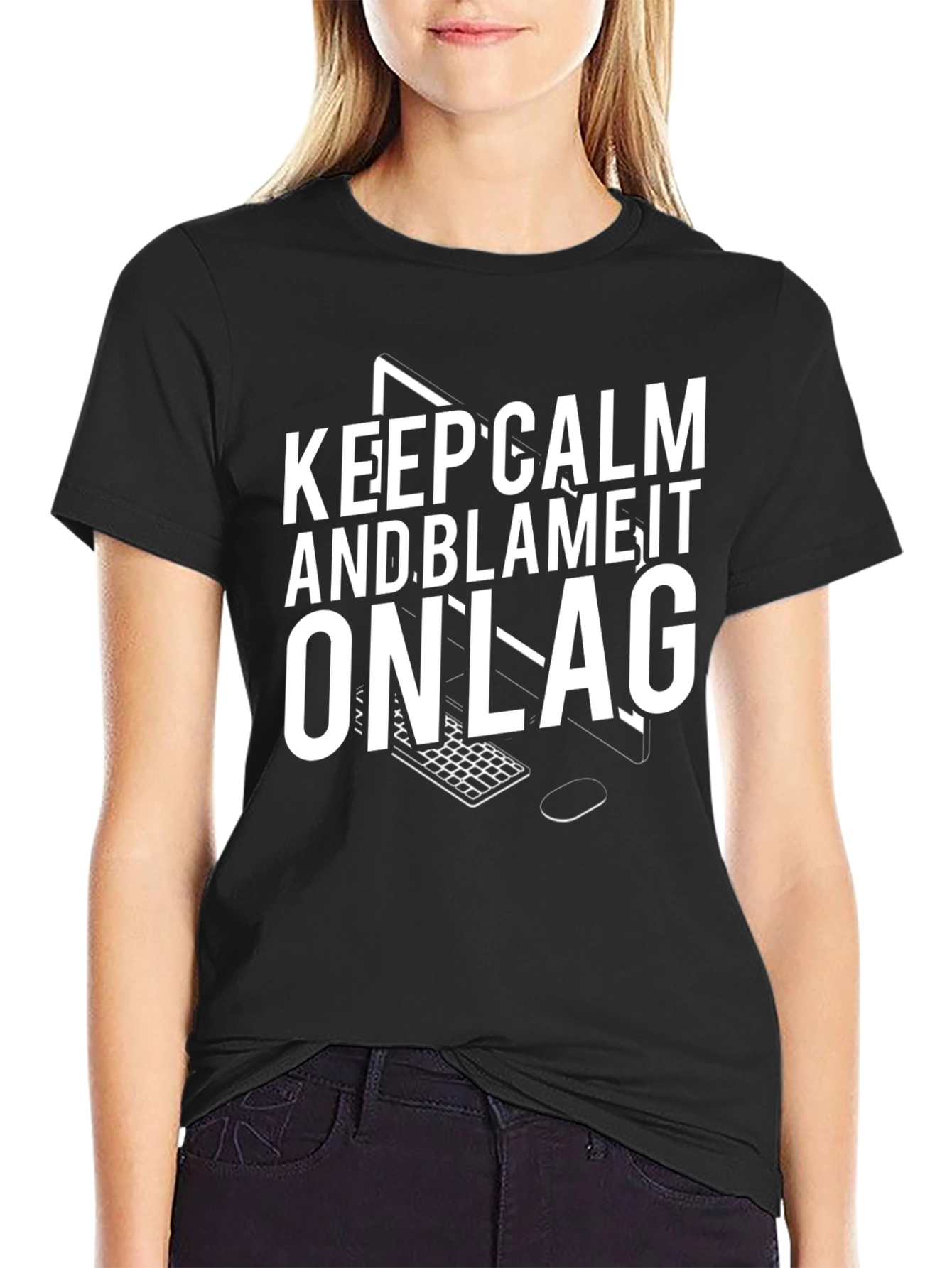 Keep Calm & Blame It On Lag T-Shirt