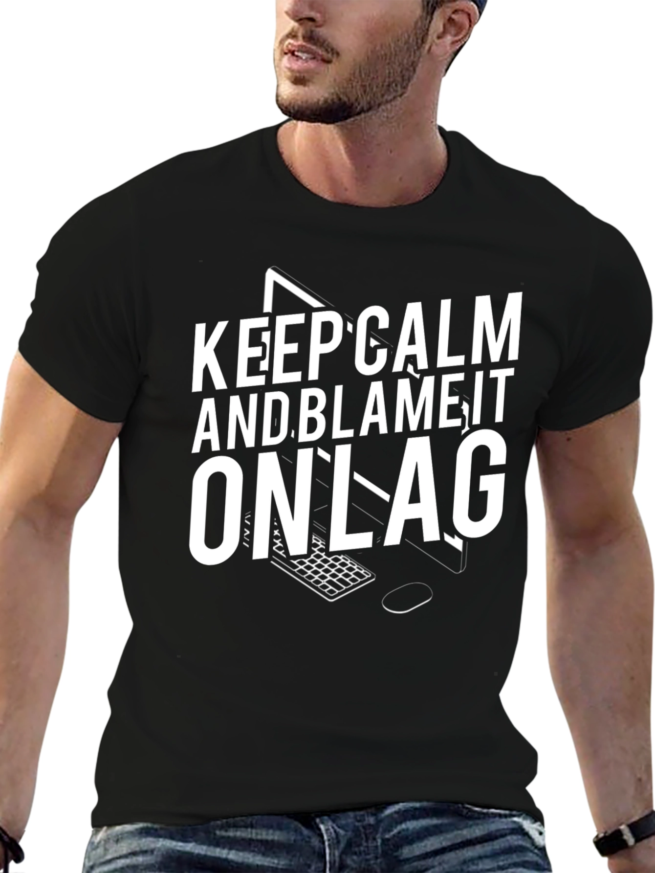 Keep Calm & Blame It On Lag T-Shirt