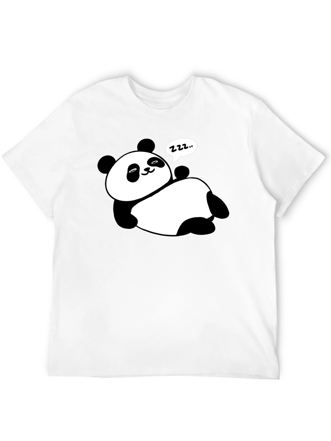 Lazy Panda T-Shirt - Cute Animal Graphic Tee