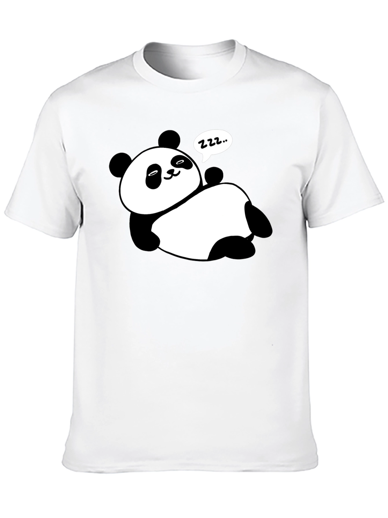 Lazy Panda T-Shirt - Cute Animal Graphic Tee