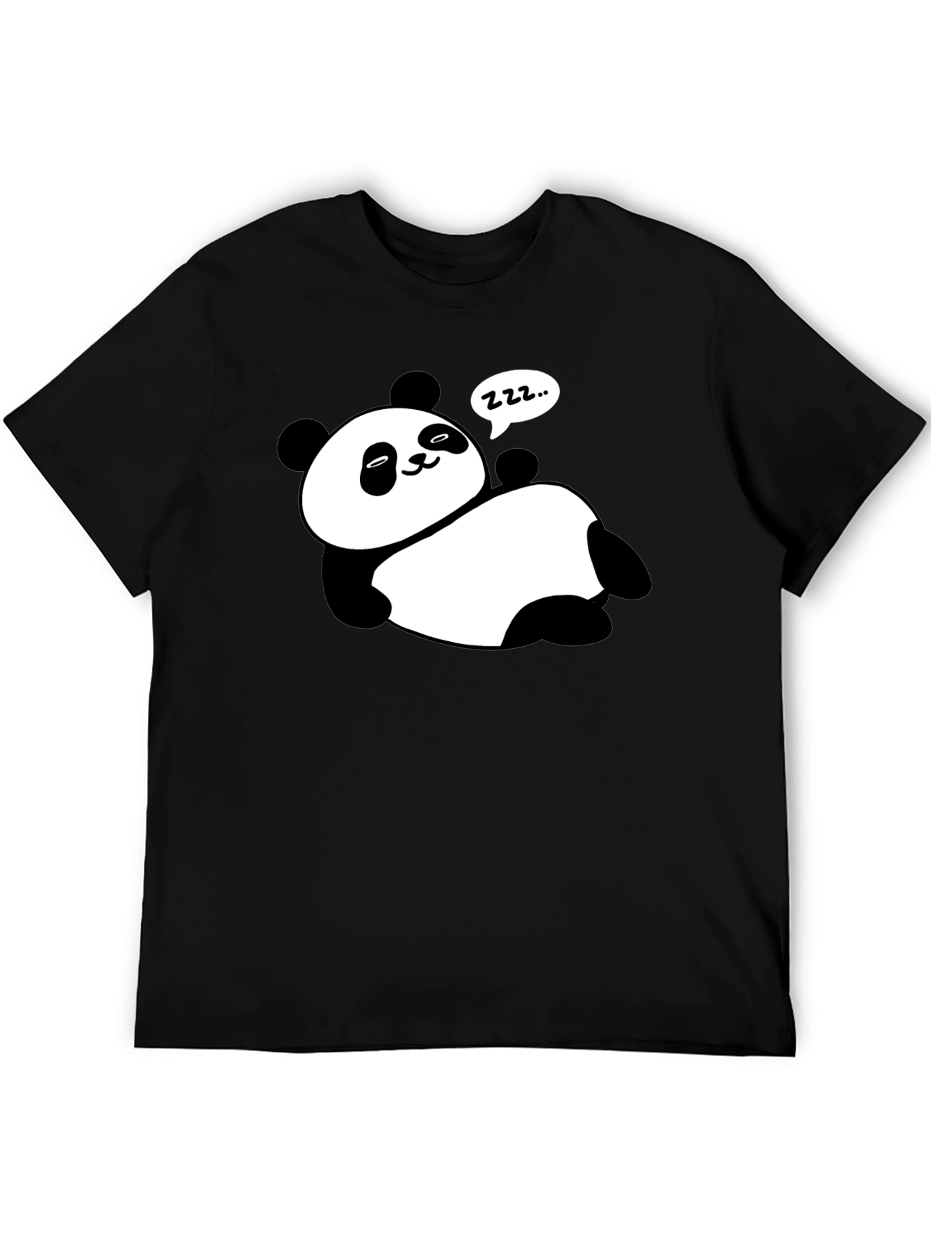 Lazy Panda T-Shirt - Cute Animal Graphic Tee