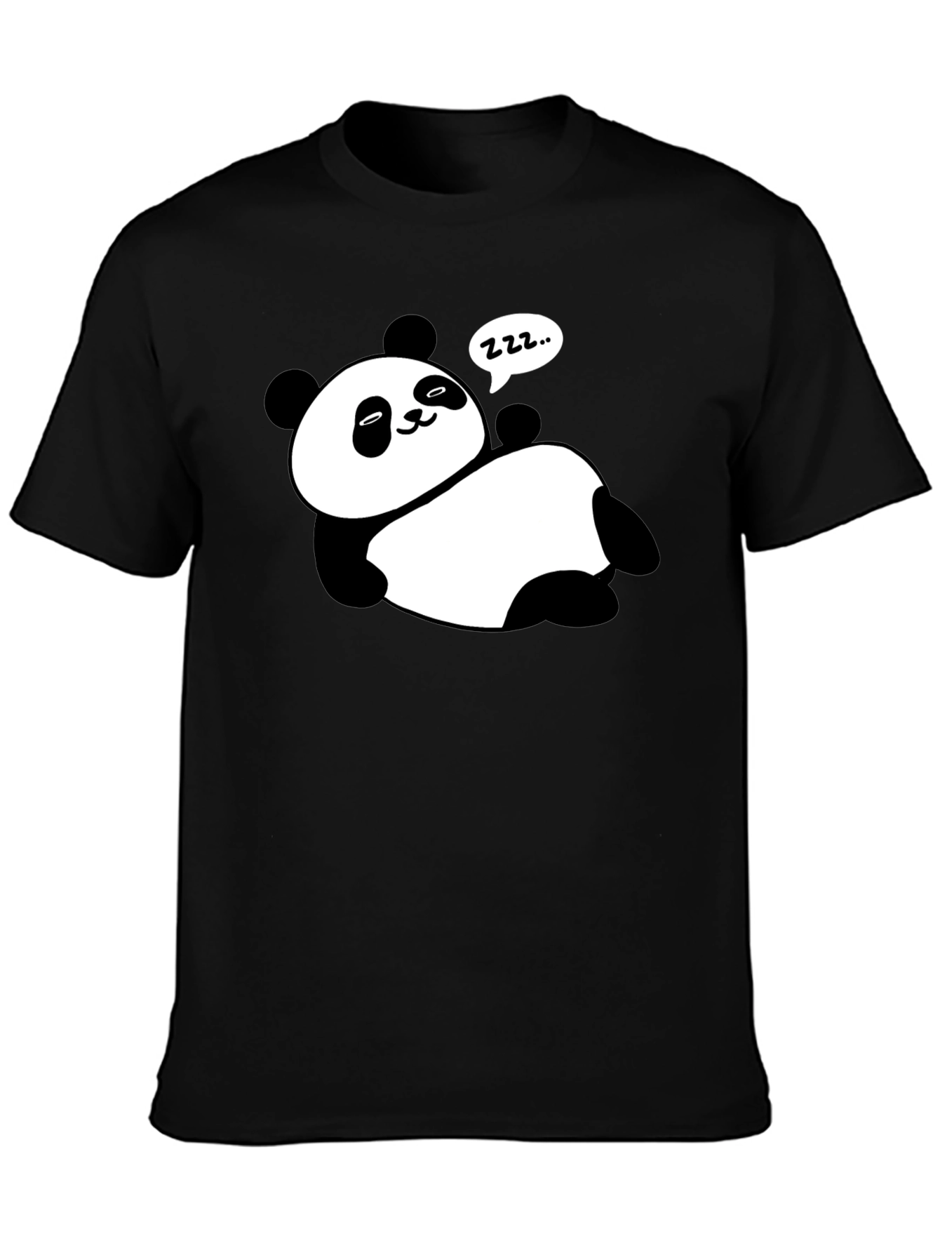 Lazy Panda T-Shirt - Cute Animal Graphic Tee