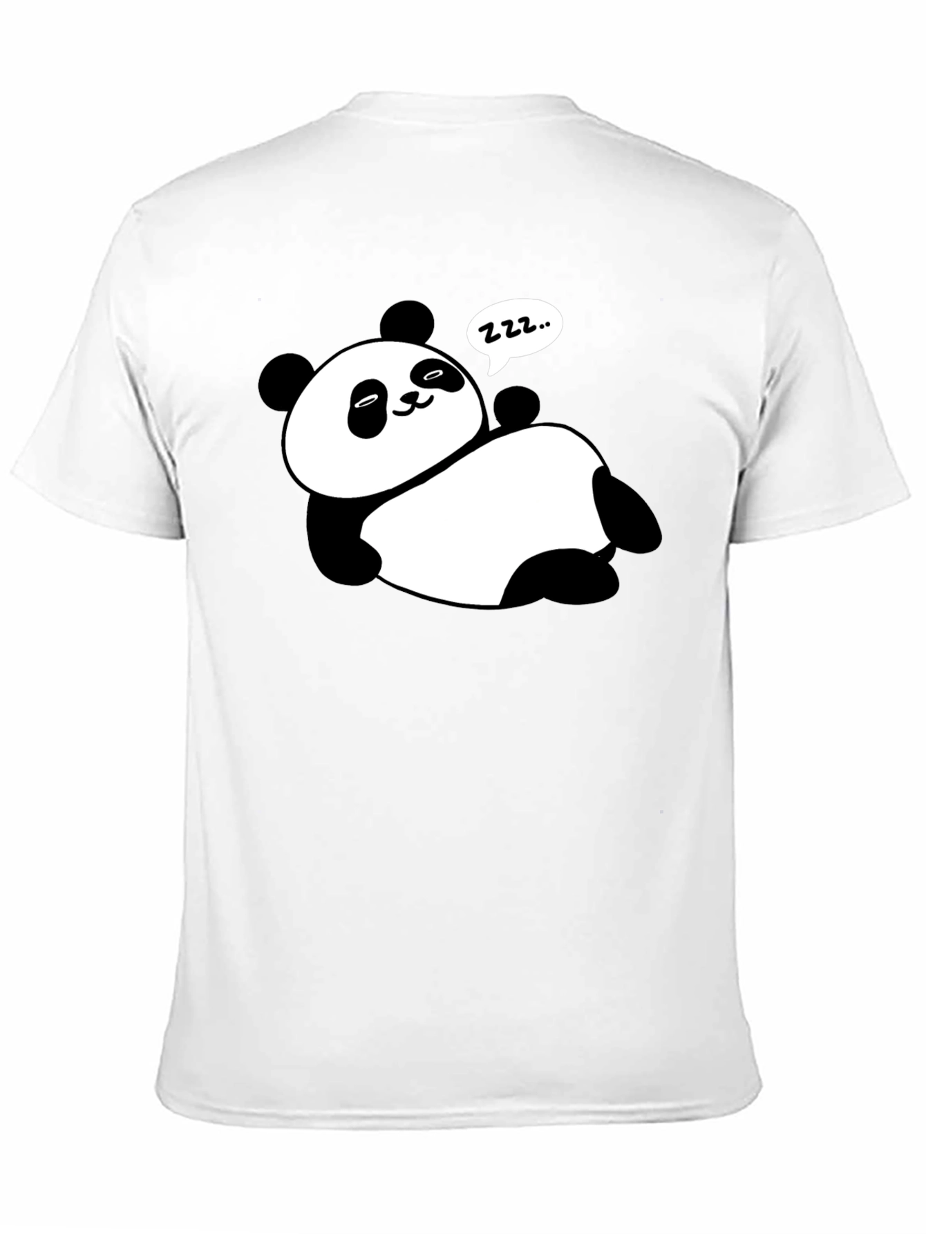 Lazy Panda T-Shirt - Cute Animal Graphic Tee
