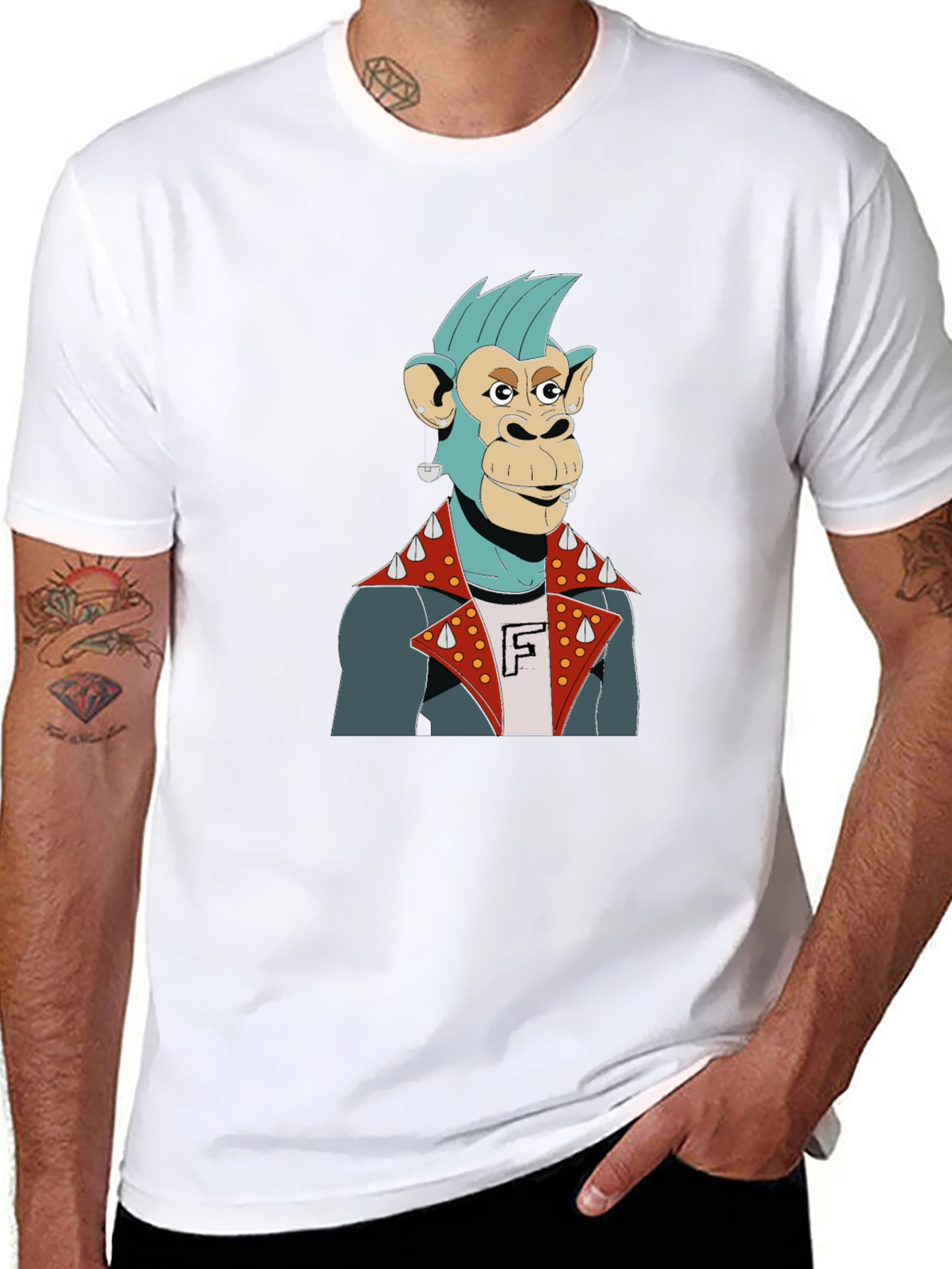 Bored Ape Punk Rock T-Shirt