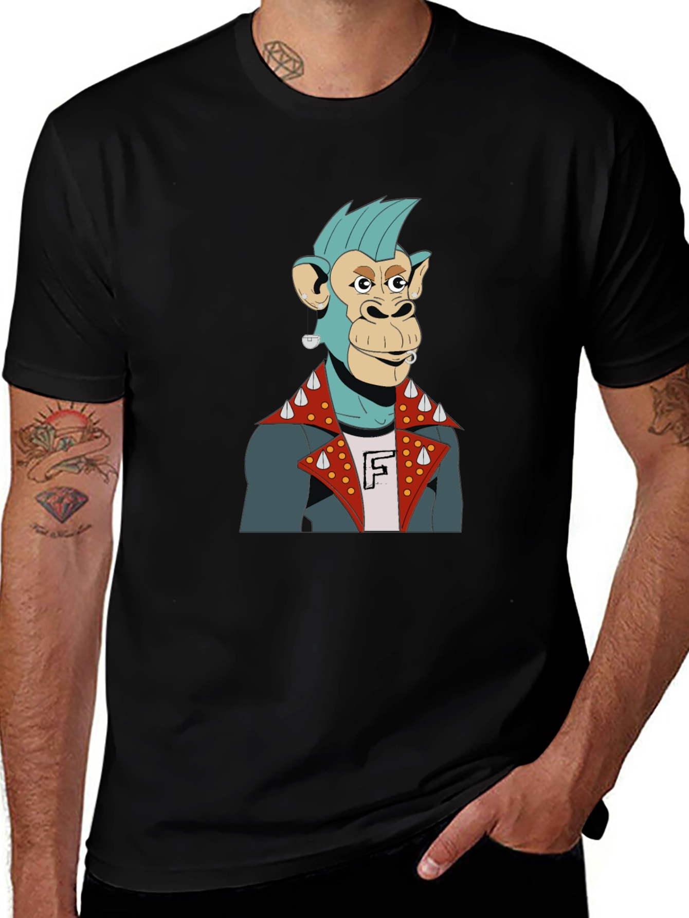 Bored Ape Punk Rock T-Shirt