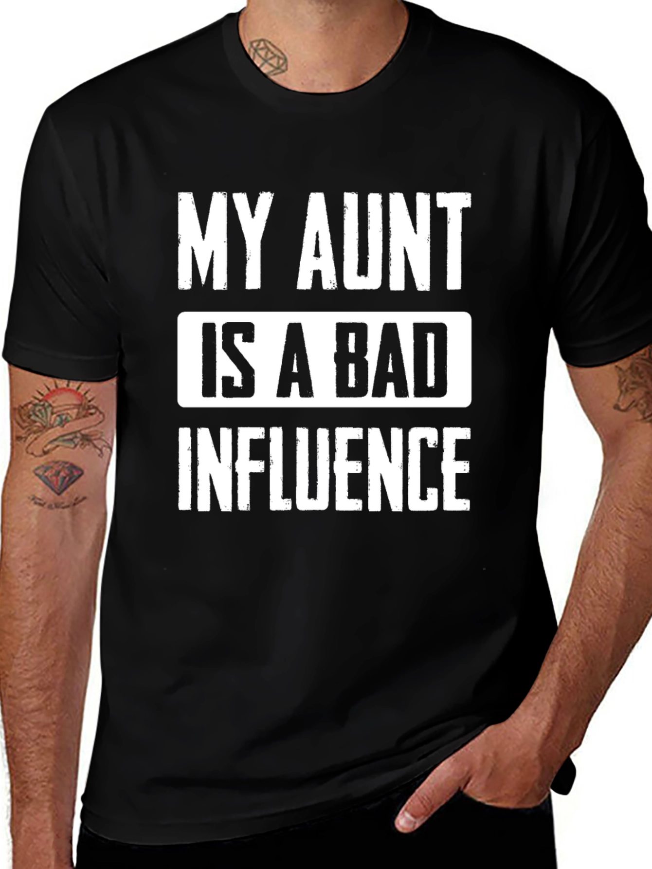 My Aunt Is A Bad Influence T-Shirt