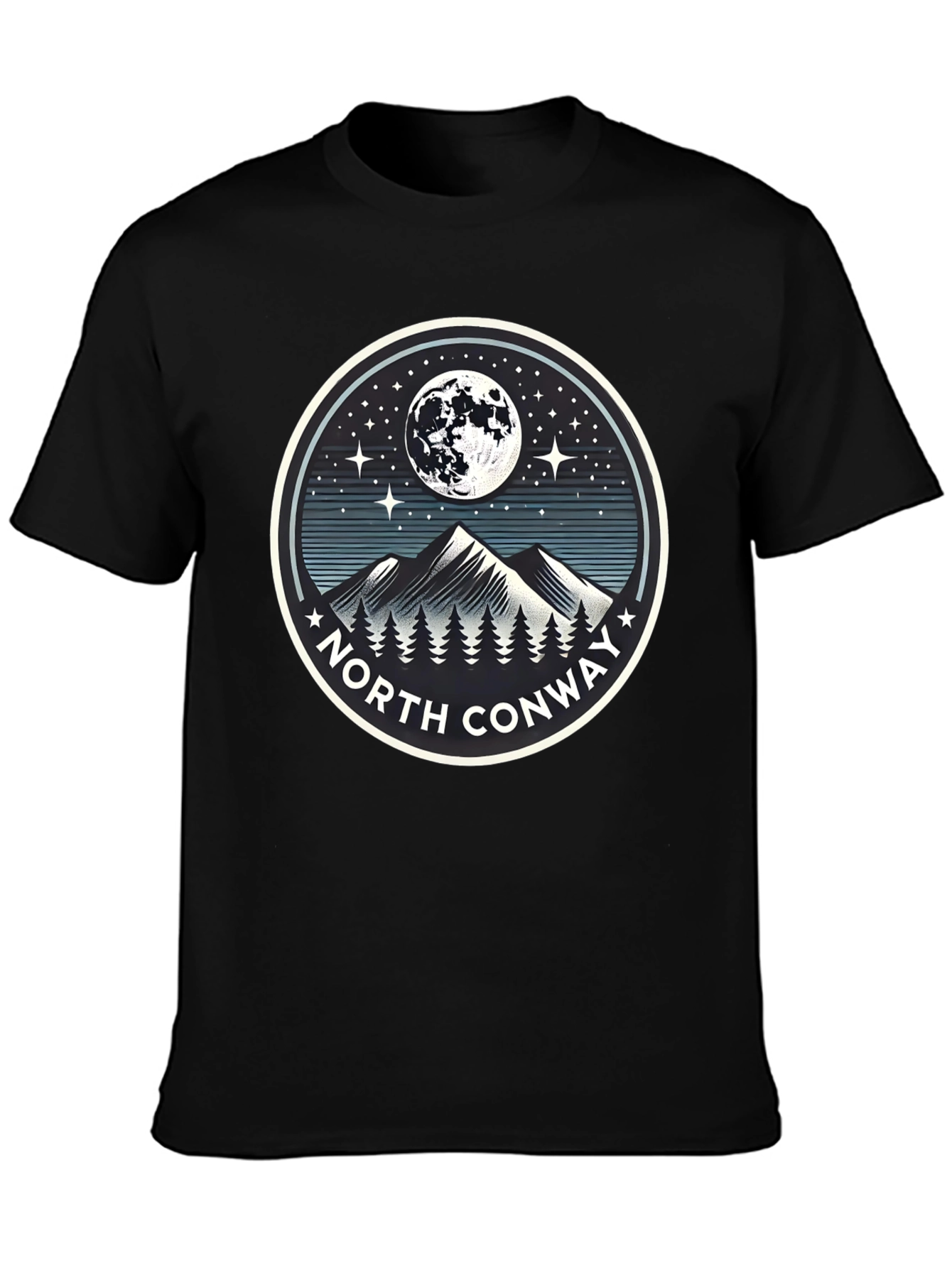 North Conway Graphic Tee - Mountain Moon Design