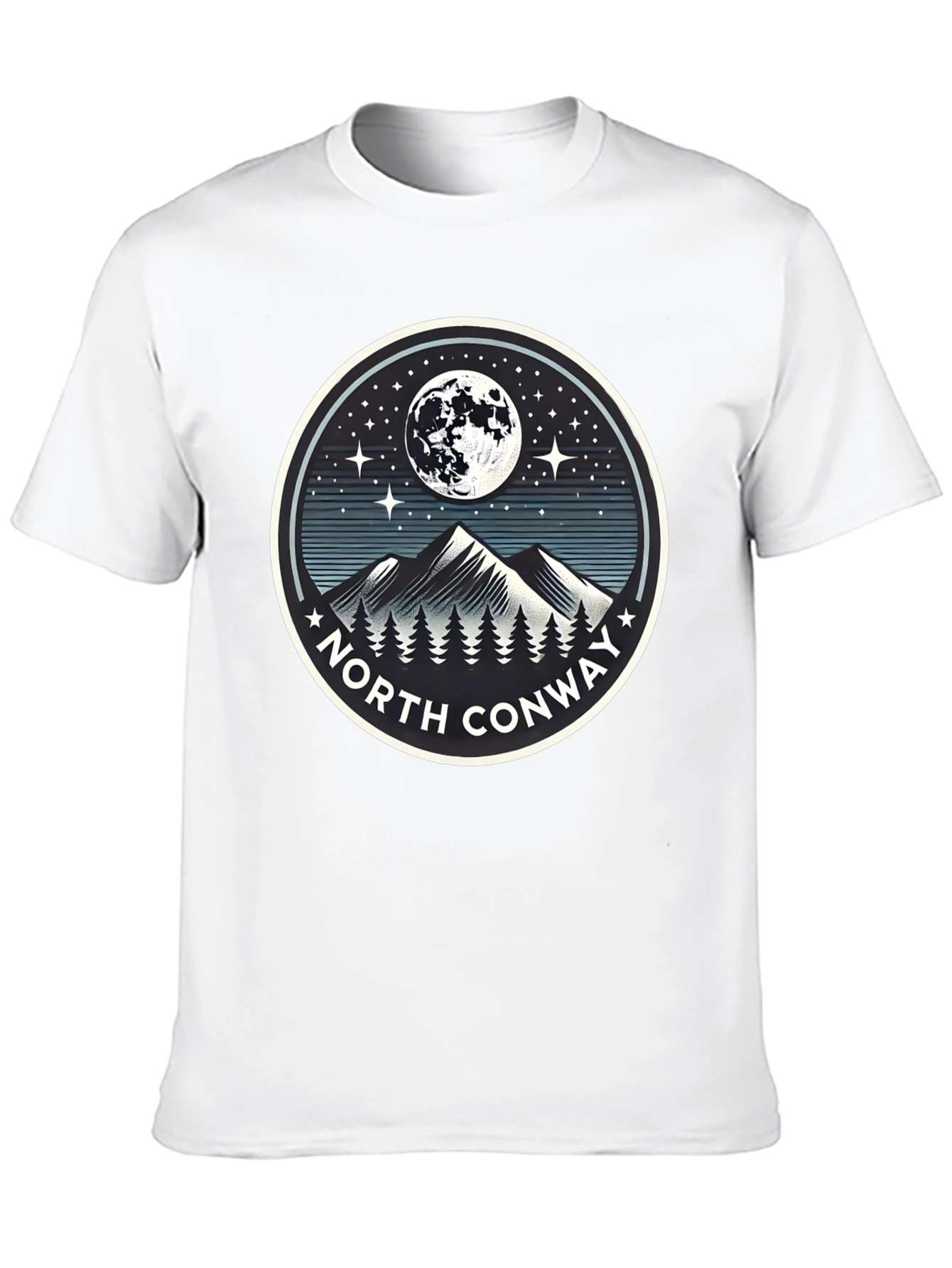 North Conway Graphic Tee - Mountain Moon Design