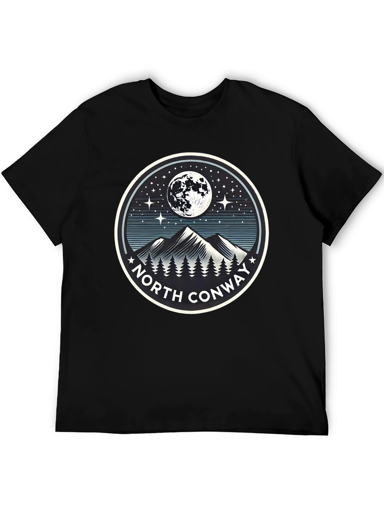 North Conway Graphic Tee - Mountain Moon Design