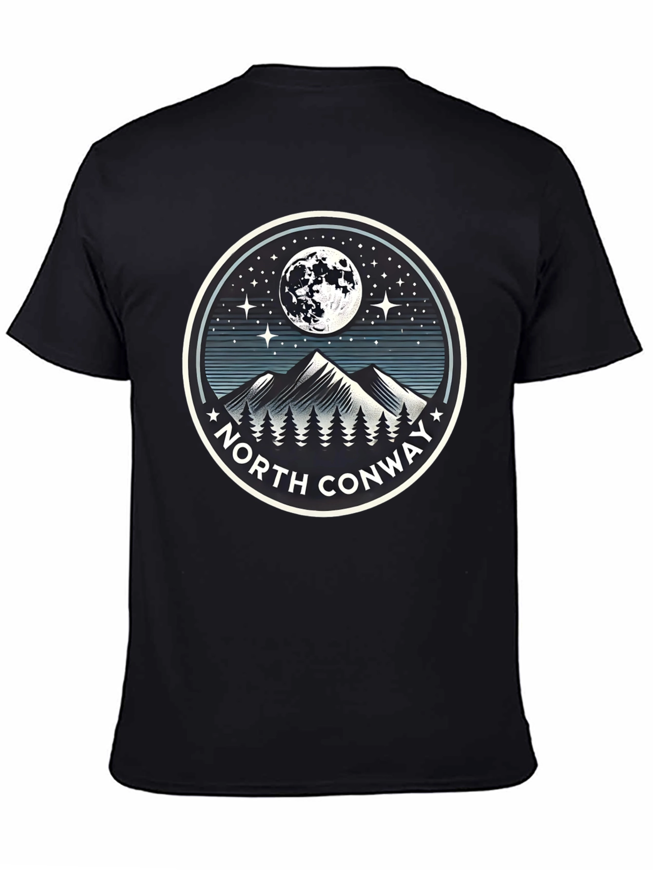 North Conway Graphic Tee - Mountain Moon Design