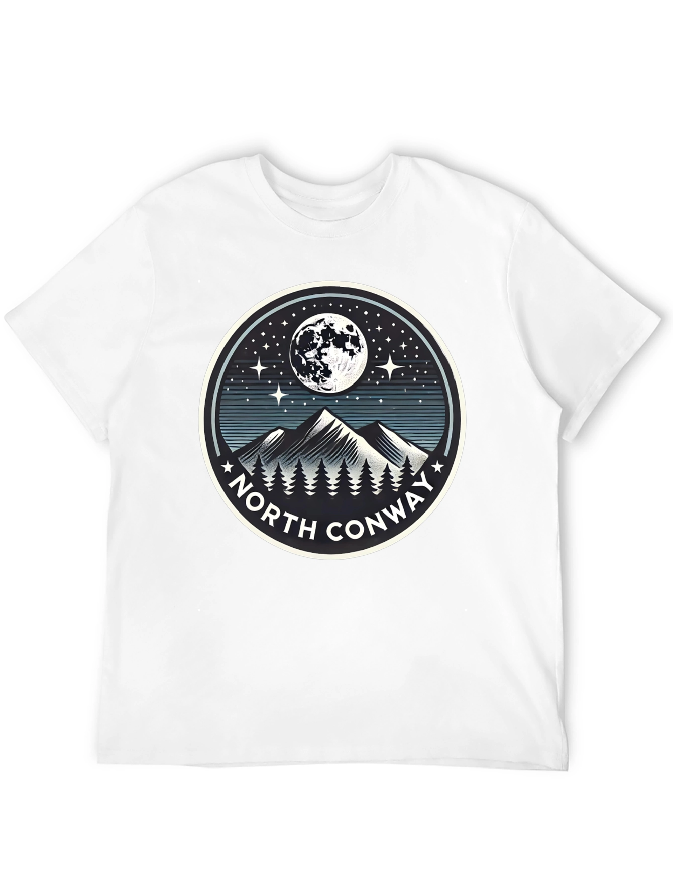 North Conway Graphic Tee - Mountain Moon Design