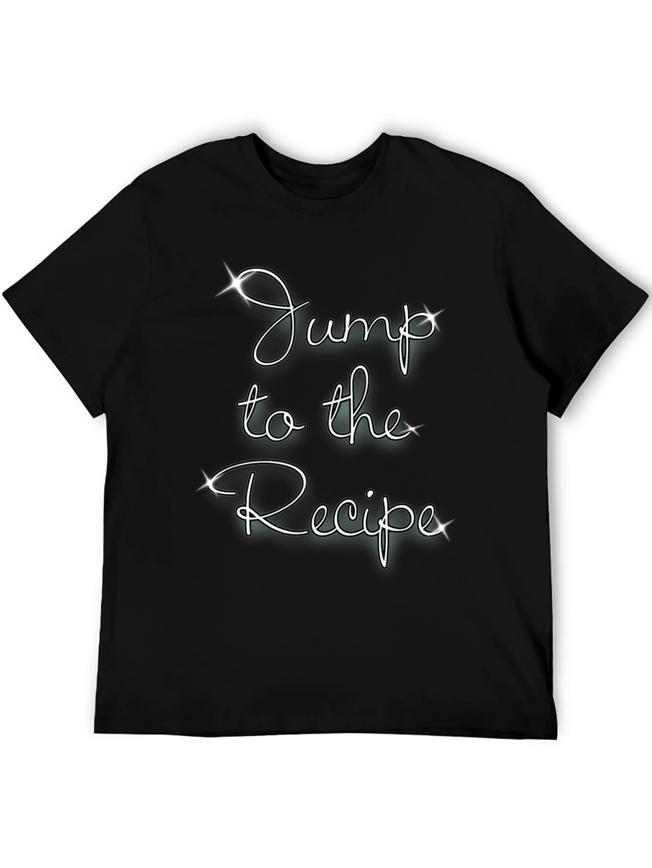 Jump to the Recipe Graphic T-Shirt
