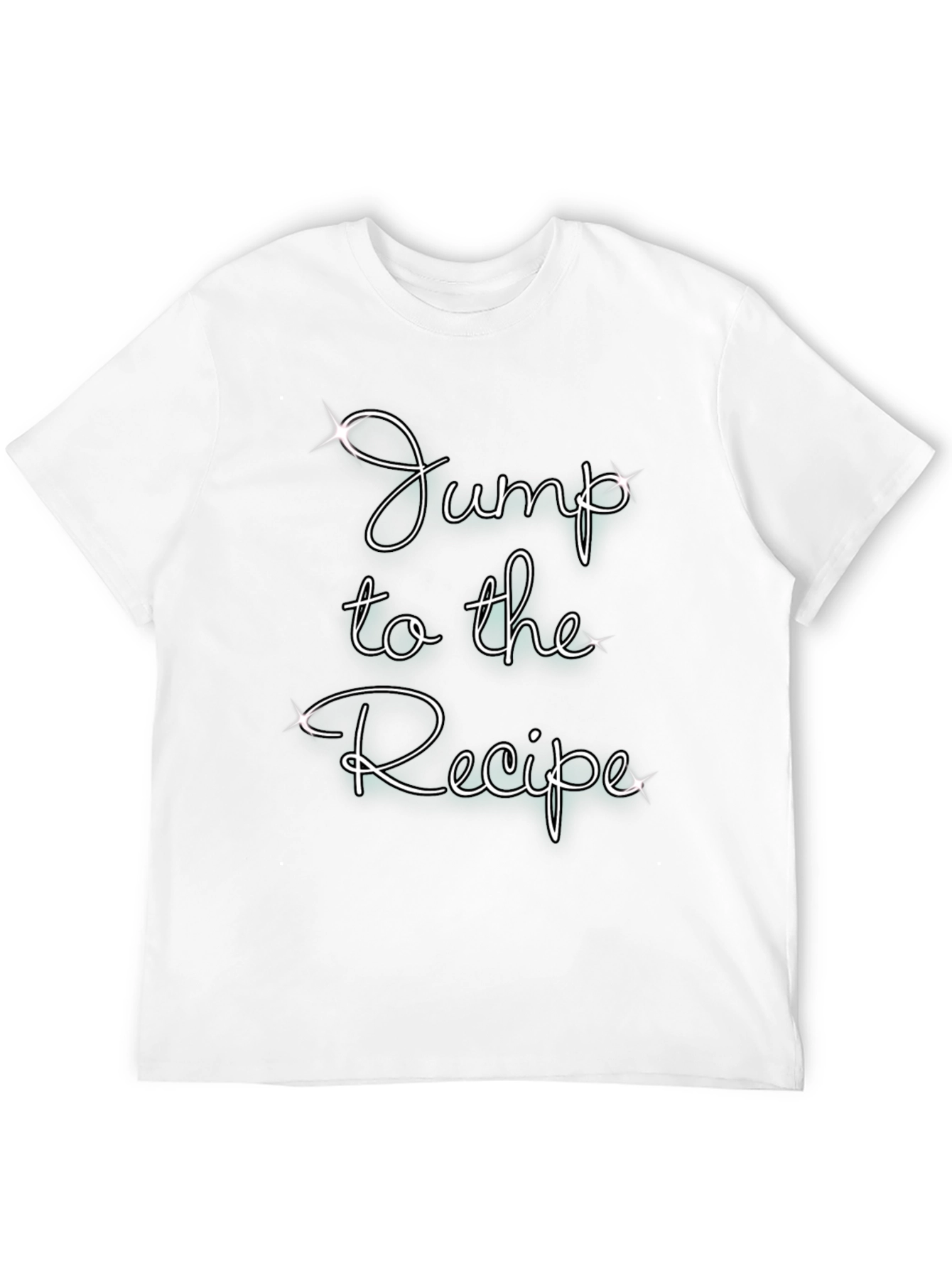 Jump to the Recipe Graphic T-Shirt