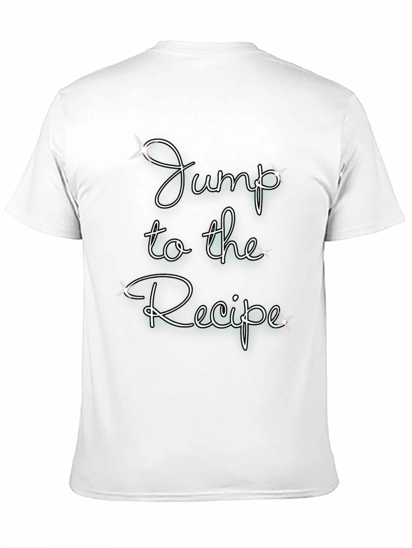 Jump to the Recipe Graphic T-Shirt