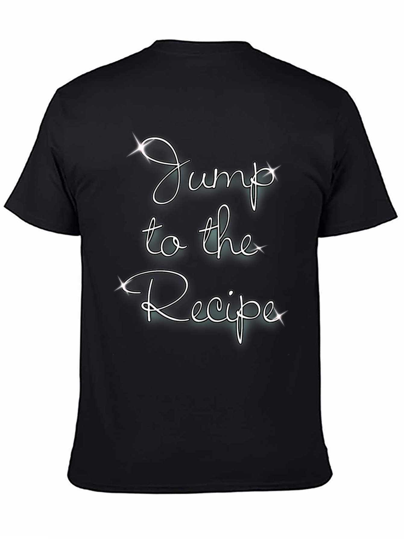 Jump to the Recipe Graphic T-Shirt