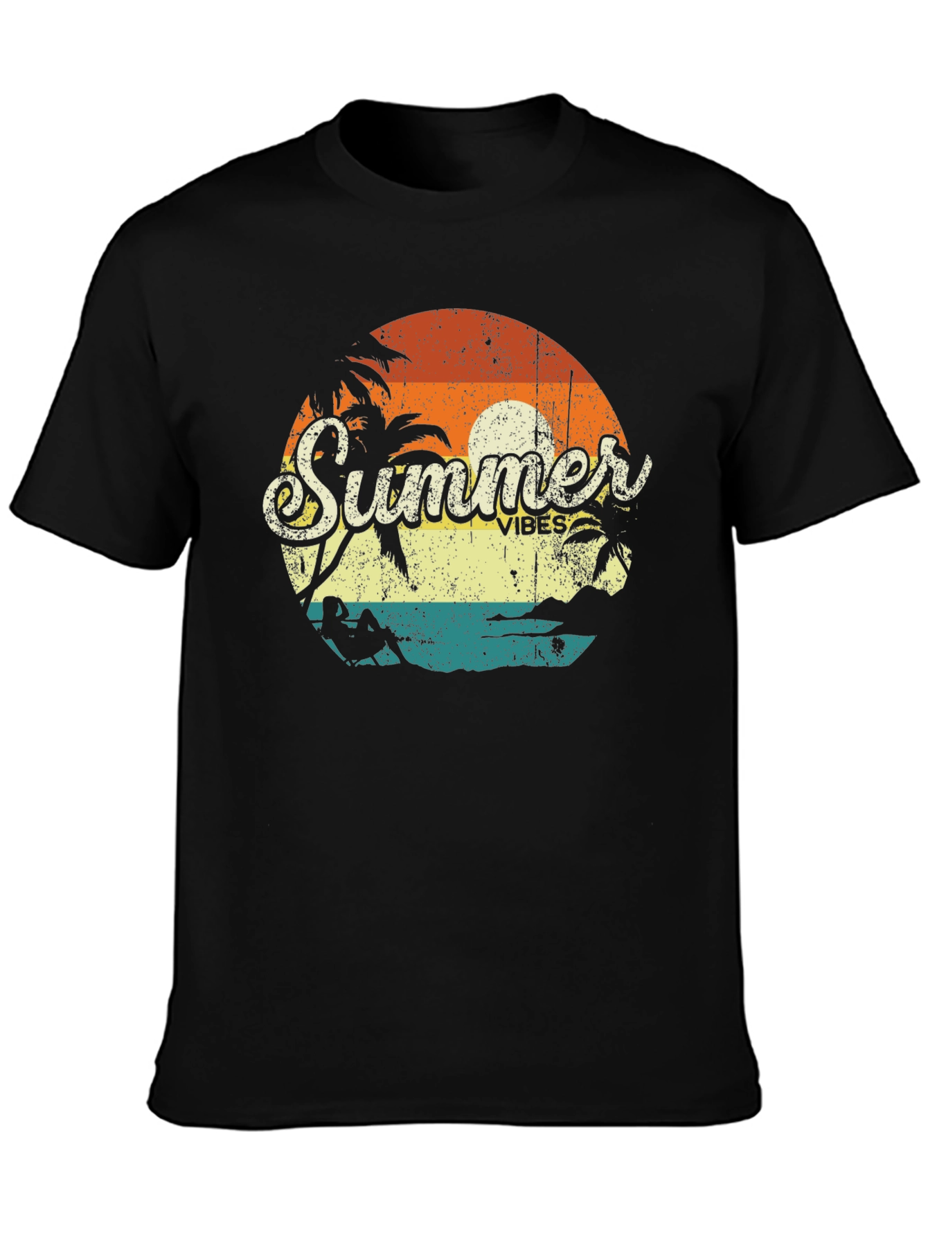 Summer Vibes Retro Graphic T-Shirt