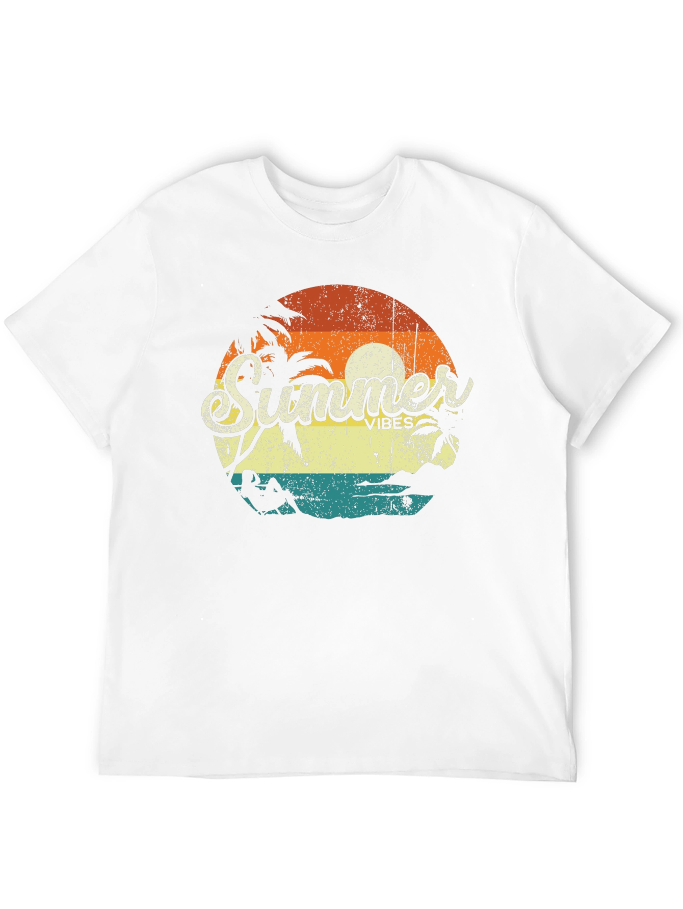 Summer Vibes Retro Graphic T-Shirt