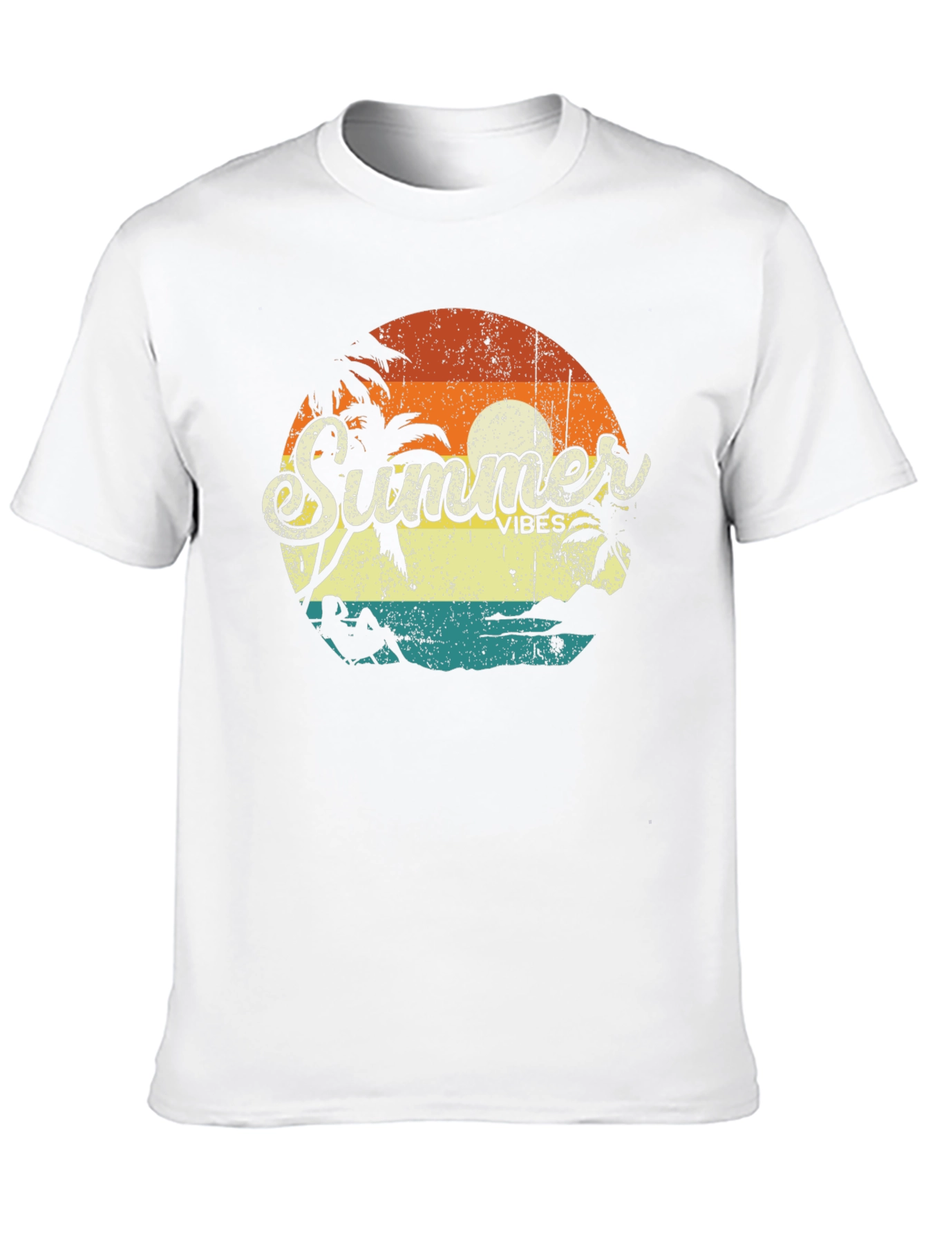 Summer Vibes Retro Graphic T-Shirt