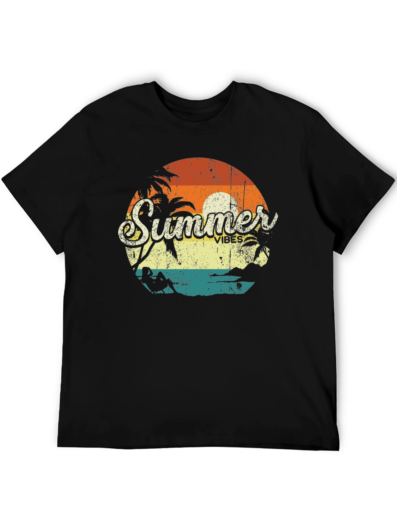 Summer Vibes Retro Graphic T-Shirt