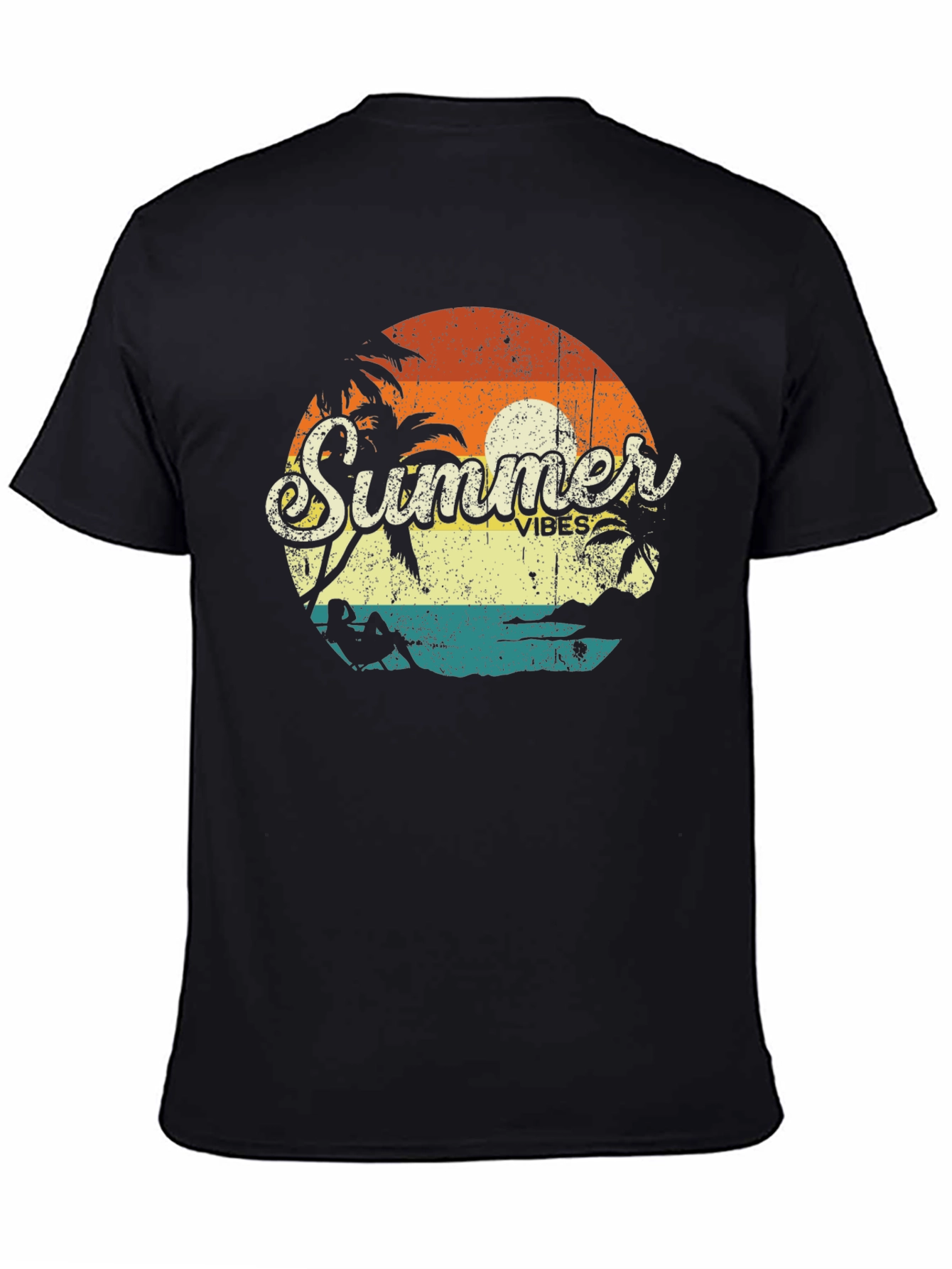 Summer Vibes Retro Graphic T-Shirt